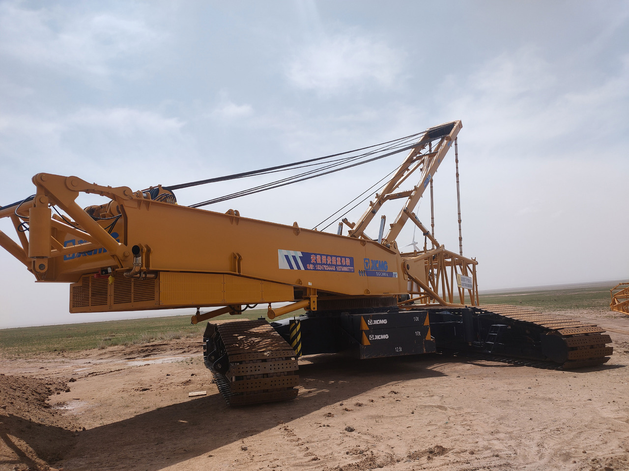 XCMG Official Used Construction Crane XGC800A 800 Ton Mobile Crawler Crane Hot Sale - Guindaste sobre esteiras: foto 4 XCMG Official Used Construction Crane XGC800A 800 Ton Mobile Crawler Crane Hot Sale - Guindaste sobre esteiras: foto 4