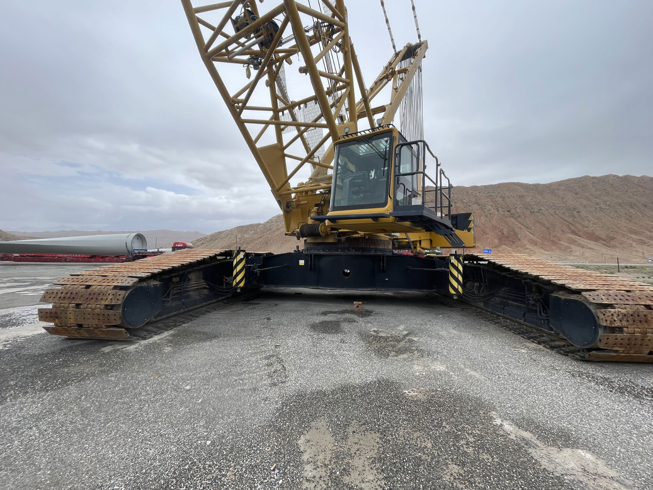 XCMG Official Used Telescopic Crawler Crane XGC11000A 1000 Ton Heavy Duty Lattice Boom Crawler Crane Sale - Guindaste sobre esteiras: foto 2 XCMG Official Used Telescopic Crawler Crane XGC11000A 1000 Ton Heavy Duty Lattice Boom Crawler Crane Sale - Guindaste sobre esteiras: foto 2