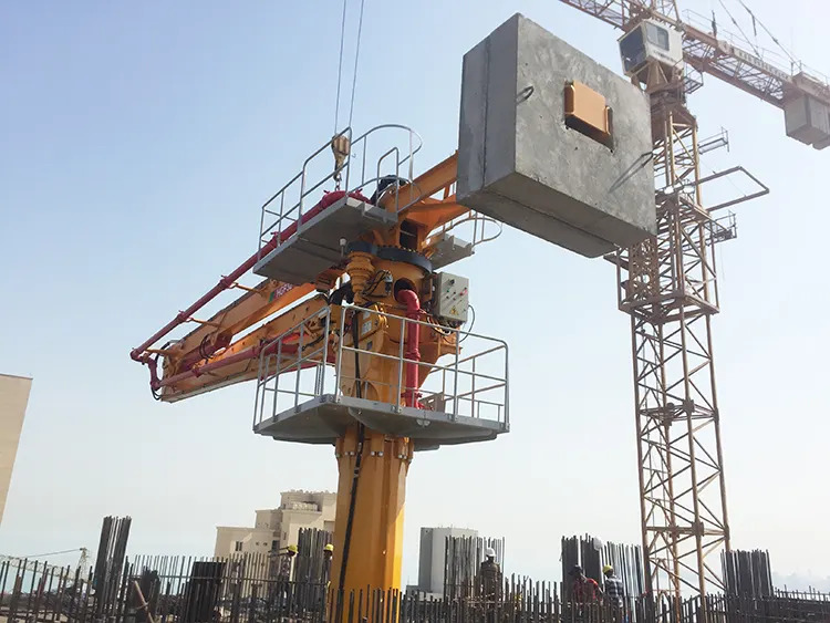 XCMG Schwing Concrete Distributor HGP32 High Efficiency 22kw 32m Hydraulic Spider Concrete Placing Boom Made in China - Bomba de betão estacionária: foto 4 XCMG Schwing Concrete Distributor HGP32 High Efficiency 22kw 32m Hydraulic Spider Concrete Placing Boom Made in China - Bomba de betão estacionária: foto 4