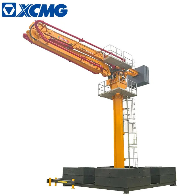 XCMG Schwing Concrete Distributor HGP32 High Efficiency 22kw 32m Hydraulic Spider Concrete Placing Boom Made in China - Bomba de betão estacionária: foto 1 XCMG Schwing Concrete Distributor HGP32 High Efficiency 22kw 32m Hydraulic Spider Concrete Placing Boom Made in China - Bomba de betão estacionária: foto 1
