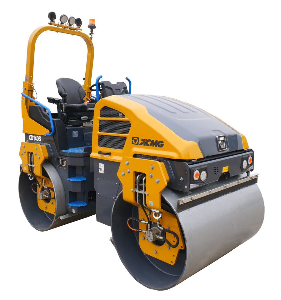 Compactador pequeno de asfalto XCMG official XD140 4 ton mini light road roller price: foto 7