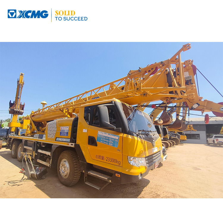 XCMG official second hand 4-Section Telescopic crane truck XCT16_Y - Grua móvel: foto 1 XCMG official second hand 4-Section Telescopic crane truck XCT16_Y - Grua móvel: foto 1
