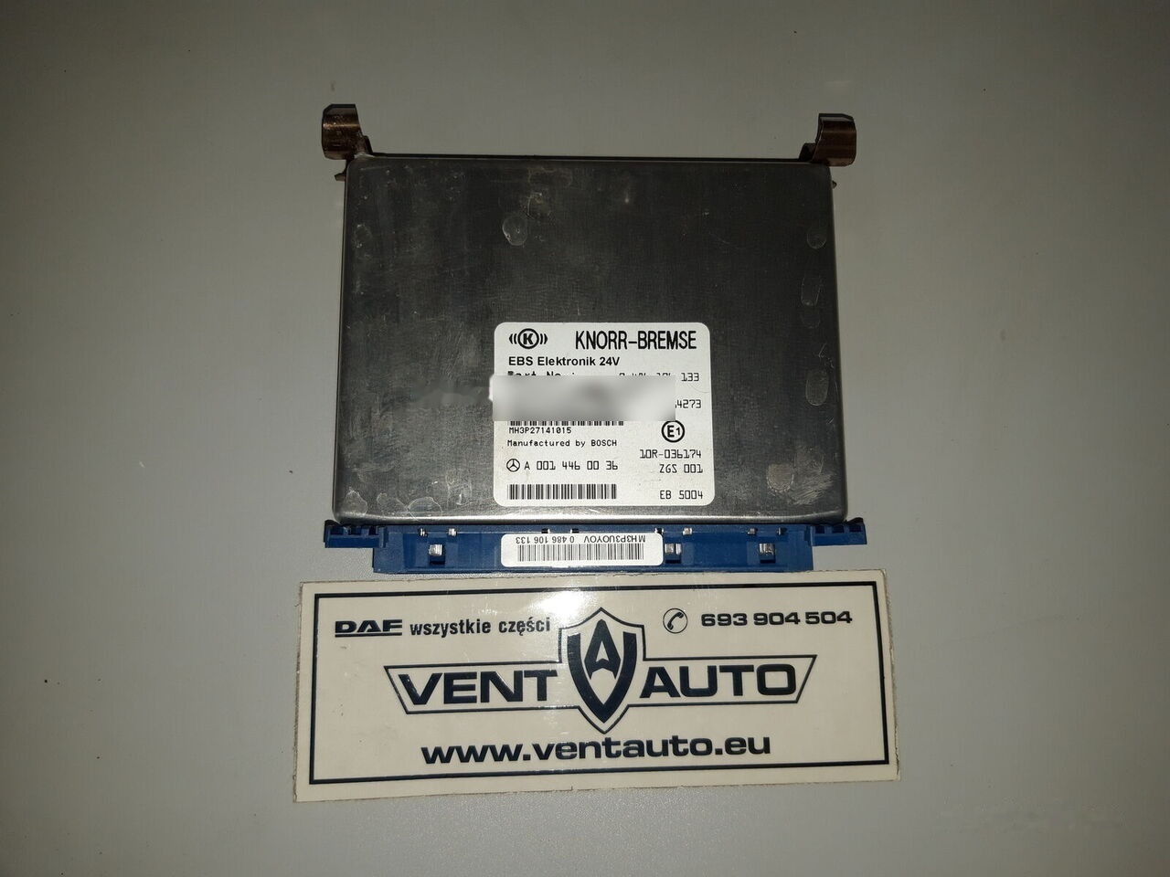 Knorr-Bremse ACTROS MP4 EURO 6 Mercedes-Benz ACTROS MP4 truck - Centralina electrónica por Camião: foto 1 Knorr-Bremse ACTROS MP4 EURO 6 Mercedes-Benz ACTROS MP4 truck - Centralina electrónica por Camião: foto 1