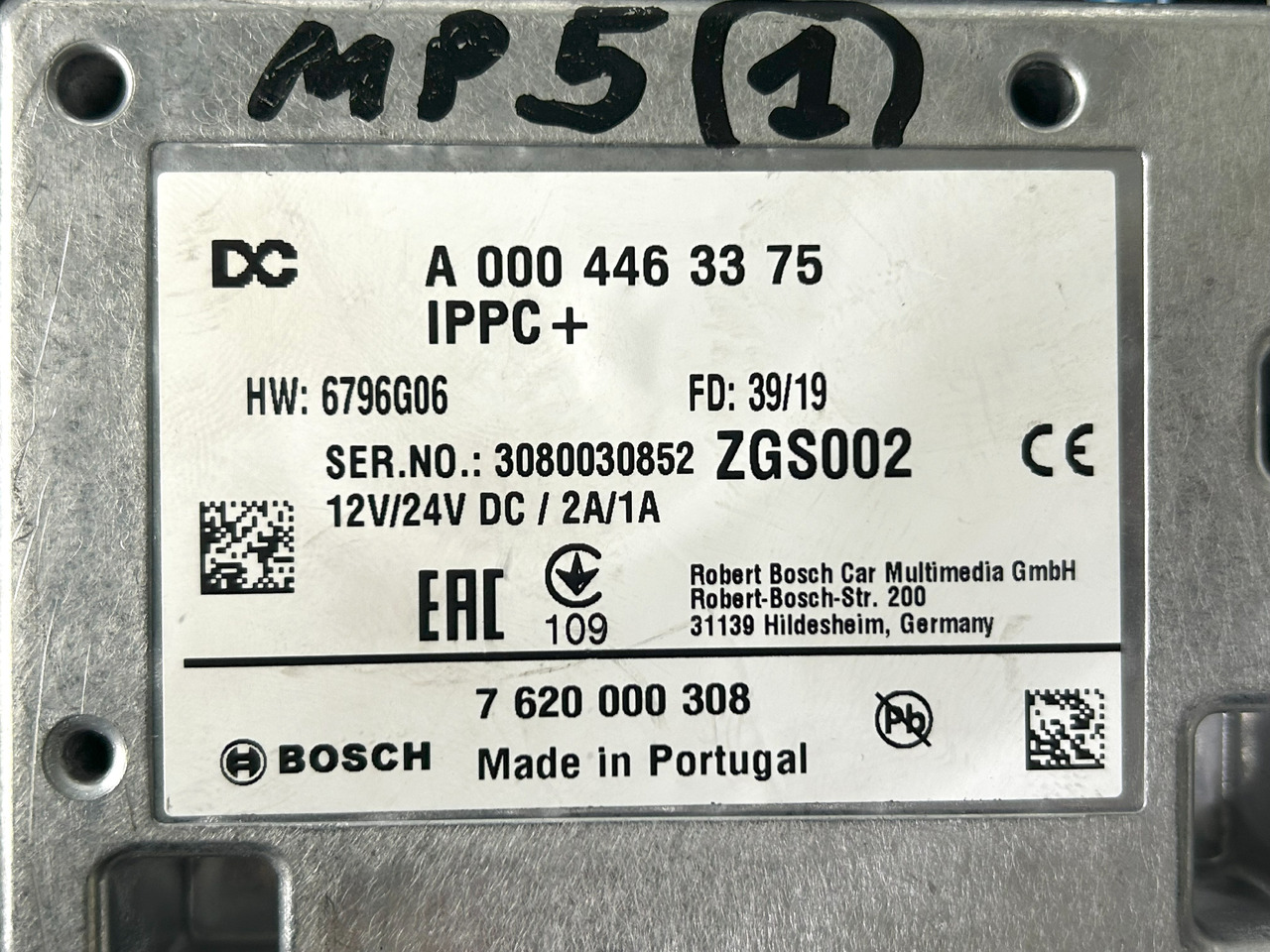 MERCEDES ACTROS MP5 IPPC+ CONTROLLER - Centralina electrónica por Camião: foto 4 MERCEDES ACTROS MP5 IPPC+ CONTROLLER - Centralina electrónica por Camião: foto 4