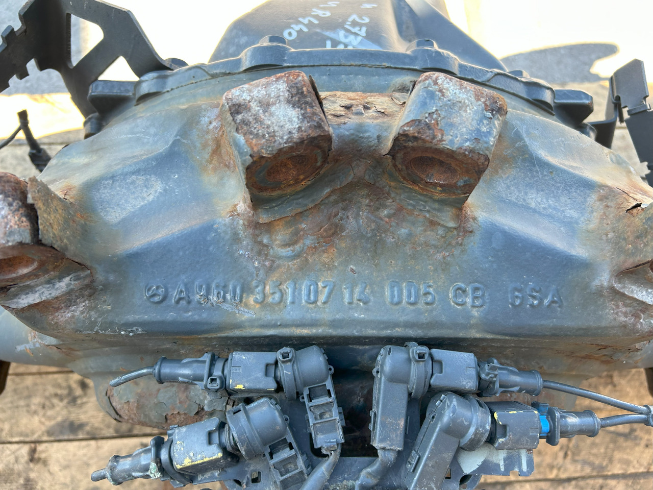 MERCEDES AXLE + HUBS R440-13,0 2,733 ACTROS MP4 - Eixo traseiro: foto 2 MERCEDES AXLE + HUBS R440-13,0 2,733 ACTROS MP4 - Eixo traseiro: foto 2