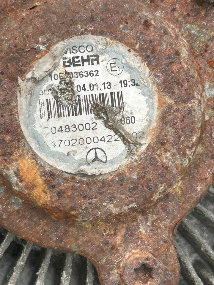 MERCEDES-BENZ VISCOT CLUTCH + FAN ACTROS MP4 - Ventilador por Camião: foto 3 MERCEDES-BENZ VISCOT CLUTCH + FAN ACTROS MP4 - Ventilador por Camião: foto 3