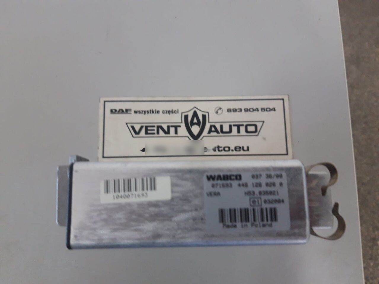 Voith RETARDER ECU 0004463115 Mercedes-Benz ACTROS truck - Centralina electrónica por Camião: foto 3 Voith RETARDER ECU 0004463115 Mercedes-Benz ACTROS truck - Centralina electrónica por Camião: foto 3