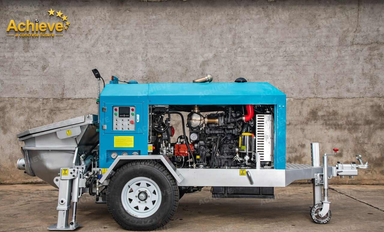 ACHIEVE New AP300-TDE European Version 【ACHIEVE】100% BRAND NEW !!! - Bomba de betão estacionária: foto 5 ACHIEVE New AP300-TDE European Version 【ACHIEVE】100% BRAND NEW !!! - Bomba de betão estacionária: foto 5