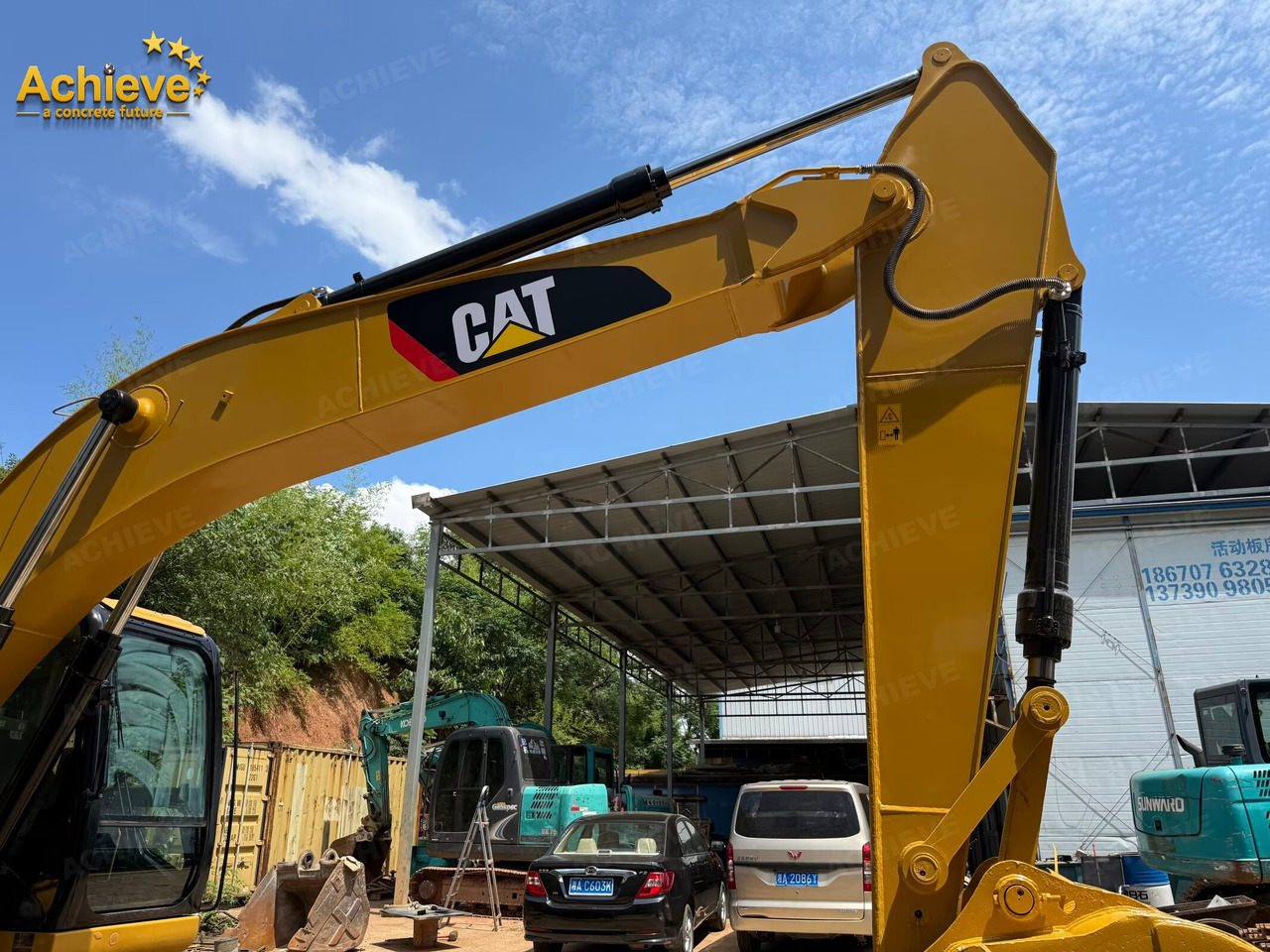 Escavadora de rastos CATERPILLAR 【ACHIEVE】TOP CONDITION!!! CAT 320D tracked excavator: foto 6