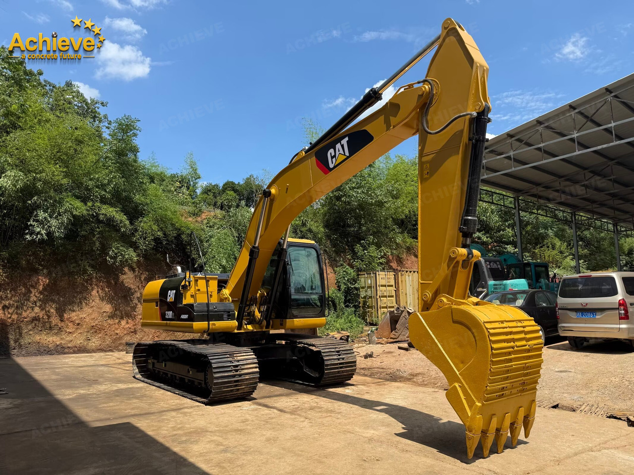 CATERPILLAR 【ACHIEVE】TOP CONDITION!!! CAT 320D tracked excavator - Escavadora de rastos: foto 1 CATERPILLAR 【ACHIEVE】TOP CONDITION!!! CAT 320D tracked excavator - Escavadora de rastos: foto 1
