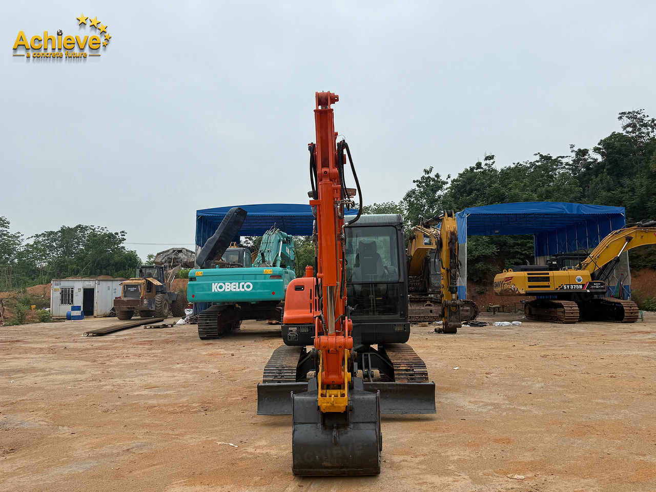 DOOSAN Diwanlun DX60-9 Excavator 38.9(52.1)/2100kW(HP) / rpm D24C 0.23m3 5700kg 4.2+2.8Ton 【ACHIEVE】 TOP CONDITION!!! - Escavadora de rastos: foto 3 DOOSAN Diwanlun DX60-9 Excavator 38.9(52.1)/2100kW(HP) / rpm D24C 0.23m3 5700kg 4.2+2.8Ton 【ACHIEVE】 TOP CONDITION!!! - Escavadora de rastos: foto 3