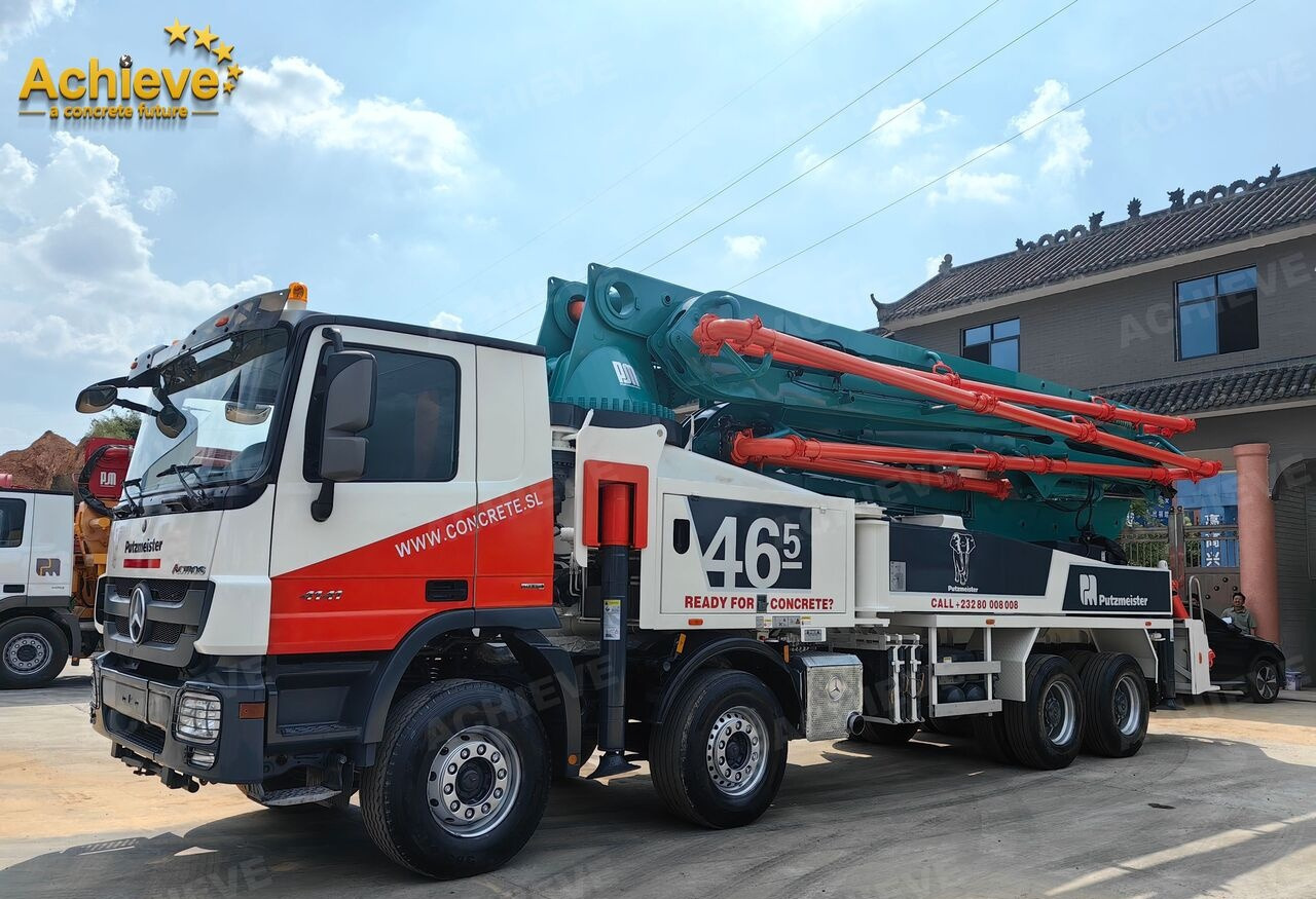 Putzmeister Compact Truck-Mounted Concrete Pump M46-5 【ACHIEVE】TOP CONDITION!!! - Autobomba de betão: foto 3 Putzmeister Compact Truck-Mounted Concrete Pump M46-5 【ACHIEVE】TOP CONDITION!!! - Autobomba de betão: foto 3