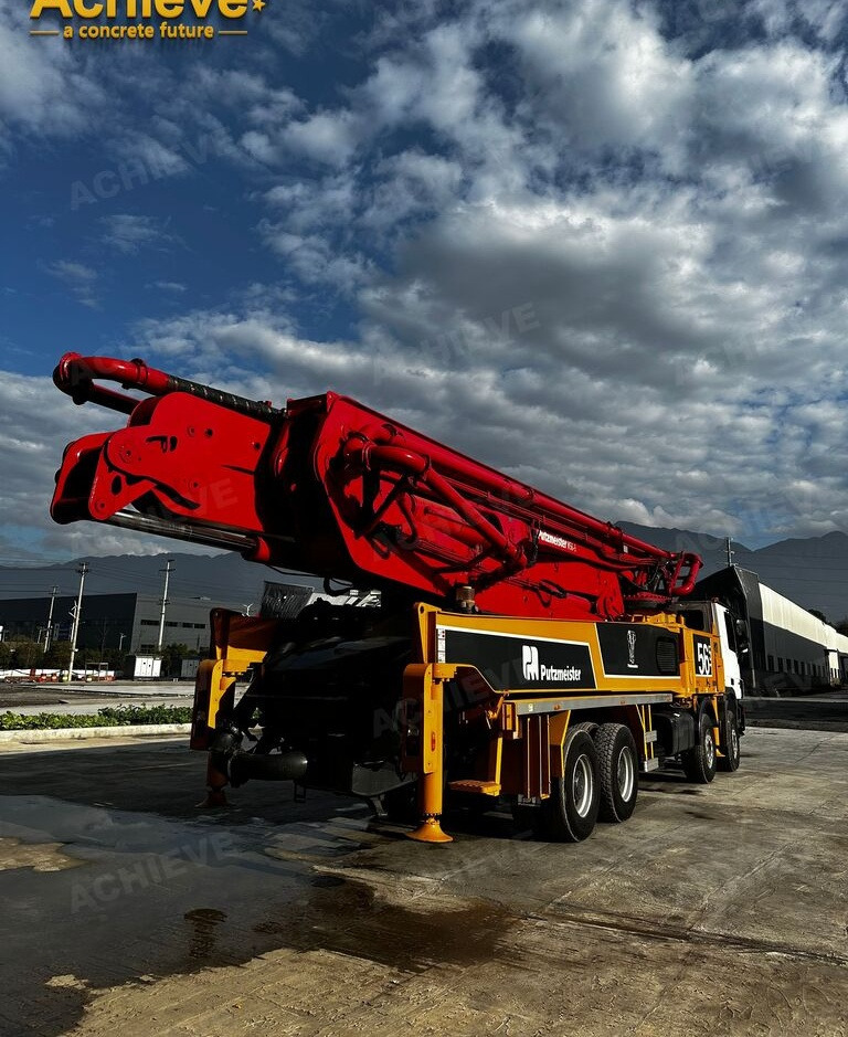 Autobomba de betão Putzmeister Putzmeister  M56-4RZ Actros 4141Mercedes-Benz Concrete pump truck 【ACHIEVE】TOP CONDITION!!!: foto 21