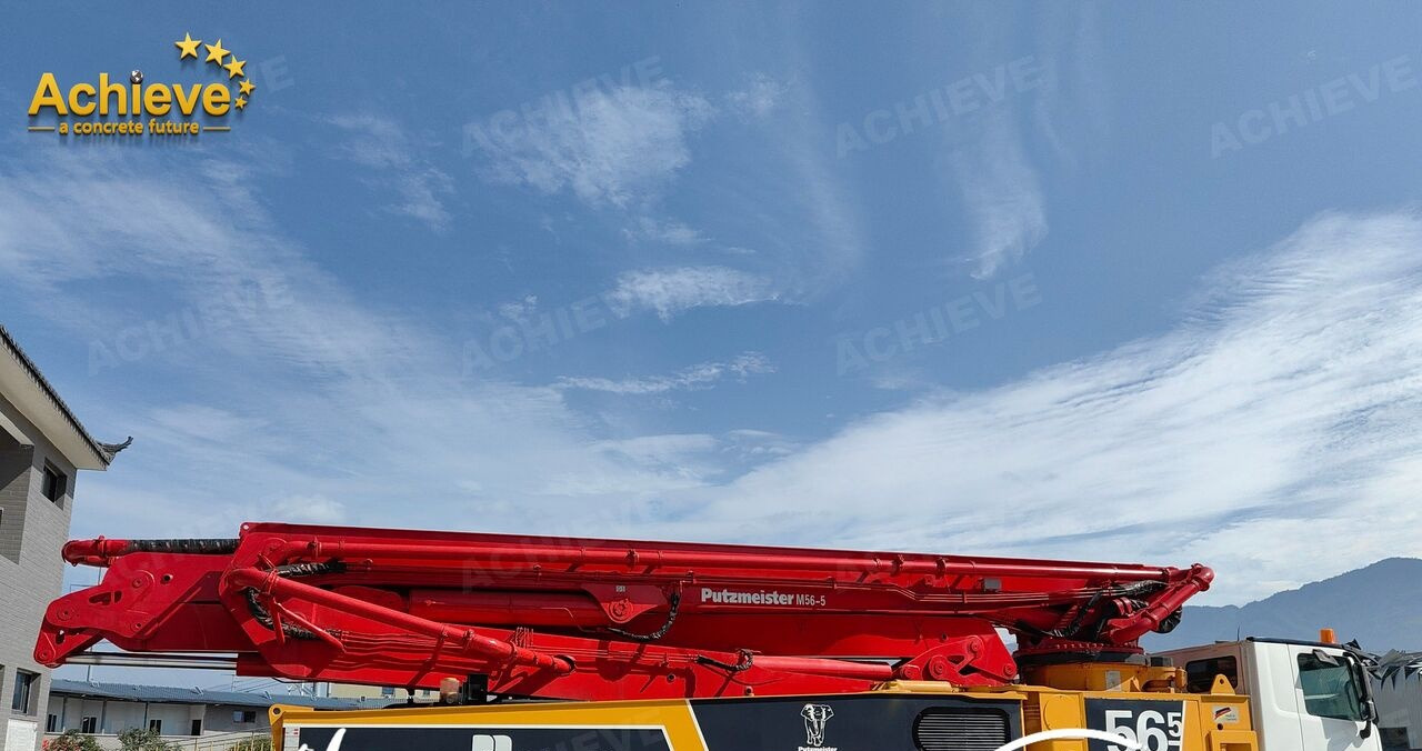 Autobomba de betão Putzmeister Putzmeister  M56-4RZ Actros 4141Mercedes-Benz Concrete pump truck 【ACHIEVE】TOP CONDITION!!!: foto 10
