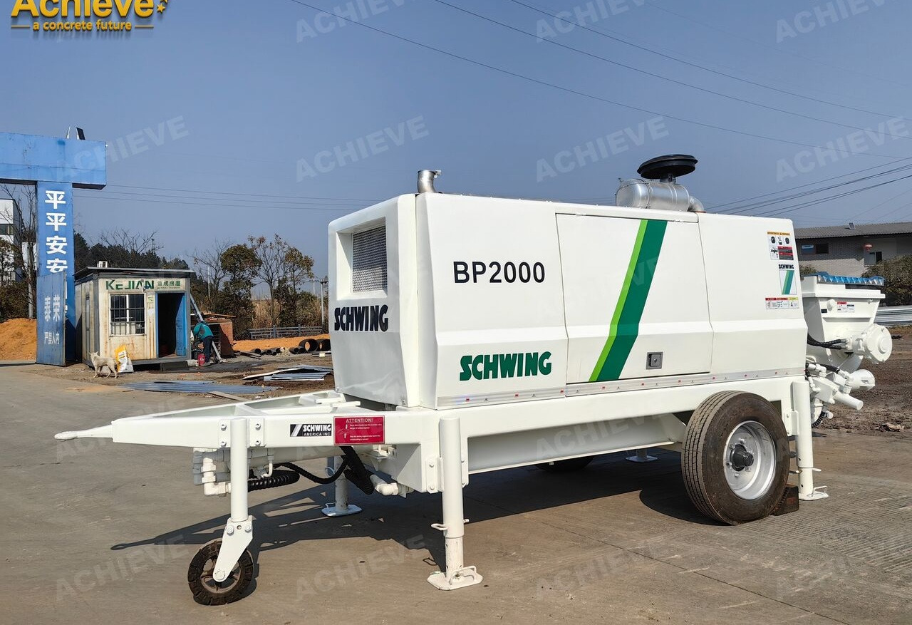 SCHWING STETTER 2009【ACHIEVE】TOP CONDITION!!! Good Selling SCHWING Projection BP2000 11Estuco Concreto Concrete Pump - Bomba de betão estacionária: foto 4 SCHWING STETTER 2009【ACHIEVE】TOP CONDITION!!! Good Selling SCHWING Projection BP2000 11Estuco Concreto Concrete Pump - Bomba de betão estacionária: foto 4
