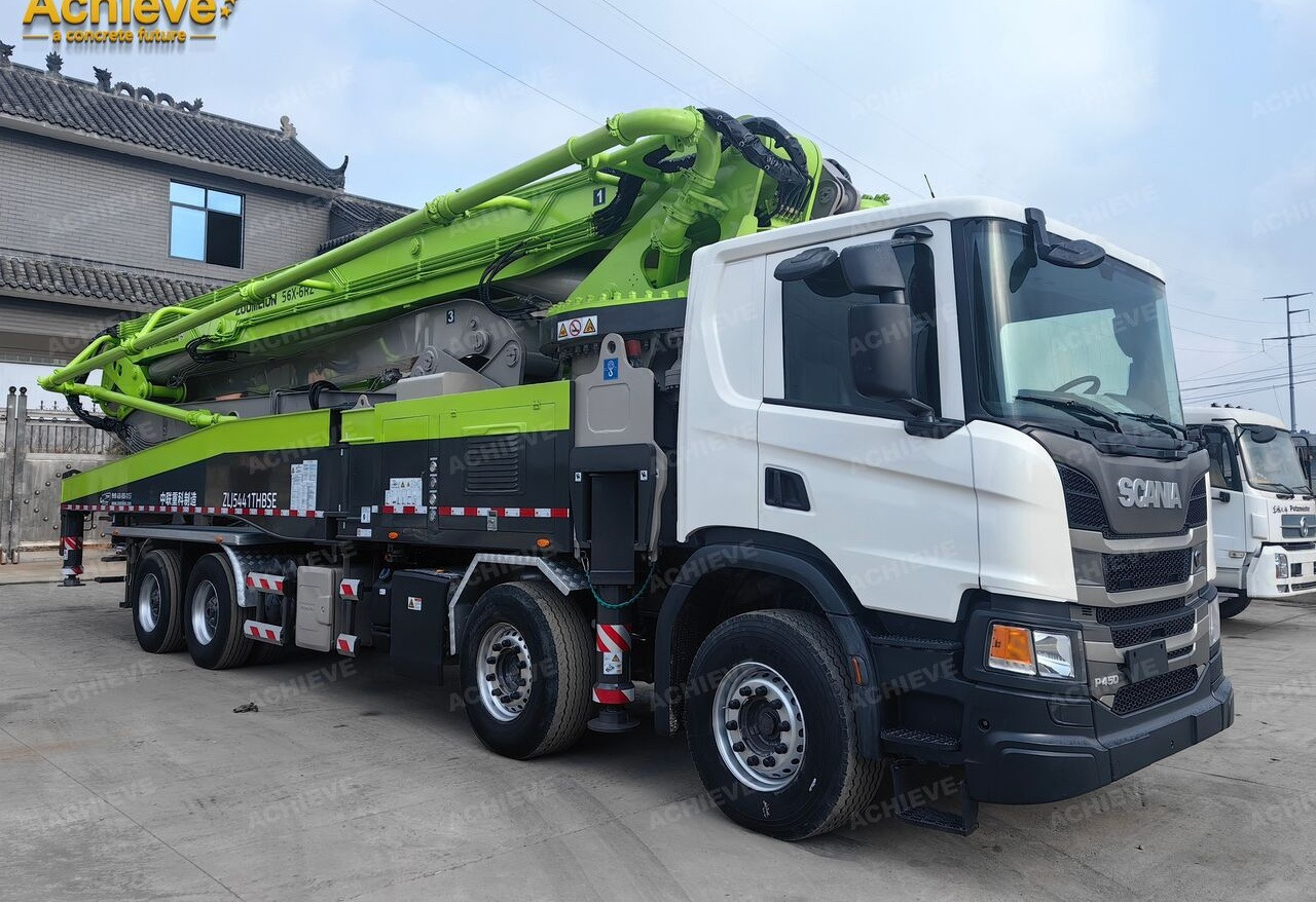 ZOOMLION ZOOMLION 2019 ZOOMLION 56X-6RZ 56M Scania P450 8x4【ACHIEVE】TOP CONDITION!!! - Autobomba de betão: foto 1 ZOOMLION ZOOMLION 2019 ZOOMLION 56X-6RZ 56M Scania P450 8x4【ACHIEVE】TOP CONDITION!!! - Autobomba de betão: foto 1