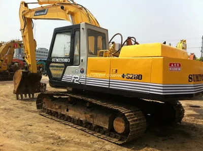 20t Japan Origin Used Sumitomo S280f2 S280 Sh200 0.7m3 Crawler Excavator - Escavadora de rastos: foto 1 20t Japan Origin Used Sumitomo S280f2 S280 Sh200 0.7m3 Crawler Excavator - Escavadora de rastos: foto 1