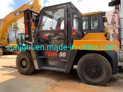 Cheap Second Hand 5 Ton Diesel Forklift Tcm Fd50 Imported From Japan - Empilhadeira a diesel: foto 1 Cheap Second Hand 5 Ton Diesel Forklift Tcm Fd50 Imported From Japan - Empilhadeira a diesel: foto 1