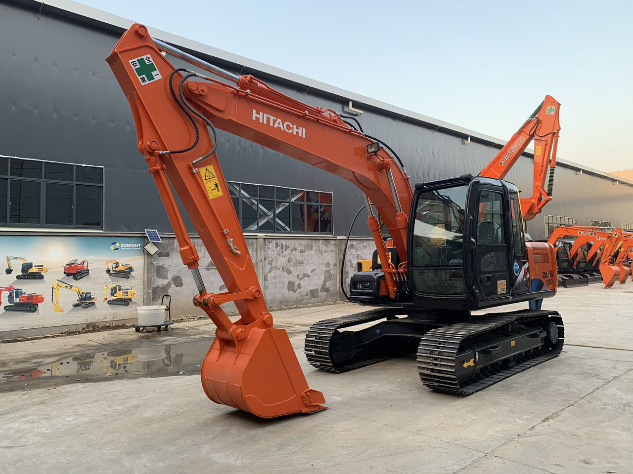 Hitachi ZX120 ZX70 ZX200 Good Price Secondhand Excavator - Escavadora de rastos: foto 5 Hitachi ZX120 ZX70 ZX200 Good Price Secondhand Excavator - Escavadora de rastos: foto 5