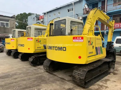 Japan Origin Used 6t Sumitomo Sh60 S160 S160f2 Crawler Mini Excavator - Escavadora de rastos: foto 1 Japan Origin Used 6t Sumitomo Sh60 S160 S160f2 Crawler Mini Excavator - Escavadora de rastos: foto 1
