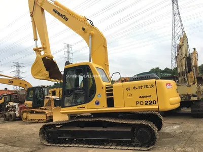 Japan Surplus 20t Used Komatsu PC220-6 Backhoe, Komatsu Crawler Excavator PC220 PC200 - Escavadora de rastos: foto 1 Japan Surplus 20t Used Komatsu PC220-6 Backhoe, Komatsu Crawler Excavator PC220 PC200 - Escavadora de rastos: foto 1