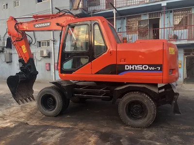 Low Working Hour 15t Used Doosan Dh150W-7 Wheel Excavator - Escavadora de rastos: foto 1 Low Working Hour 15t Used Doosan Dh150W-7 Wheel Excavator - Escavadora de rastos: foto 1