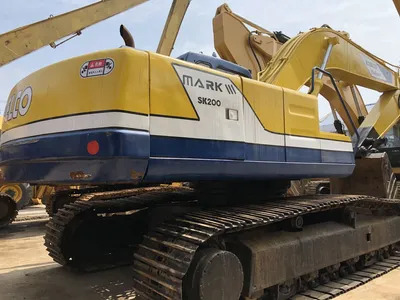 Used Mitsubishi Kobelco Sk200-3 20t Crawler Excavator - Escavadora de rastos: foto 1 Used Mitsubishi Kobelco Sk200-3 20t Crawler Excavator - Escavadora de rastos: foto 1