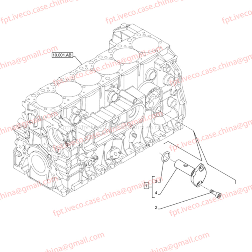 FPT IVECO CASE Cursor9 Euro 6 F2CFE612 A/B/D F2CFE614A*B041/F2CGE614F*V004 5802431166 Oil pressure regulating valve504191876 - Válvula: foto 2 FPT IVECO CASE Cursor9 Euro 6 F2CFE612 A/B/D F2CFE614A*B041/F2CGE614F*V004 5802431166 Oil pressure regulating valve504191876 - Válvula: foto 2