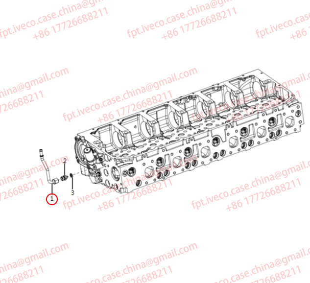 FPT IVECO CASE Cursor9 F2CFE614A*B041/F2CGE614F*V004 5802431166 TUBE500331700 - Motor e peças por Camião: foto 3 FPT IVECO CASE Cursor9 F2CFE614A*B041/F2CGE614F*V004 5802431166 TUBE500331700 - Motor e peças por Camião: foto 3