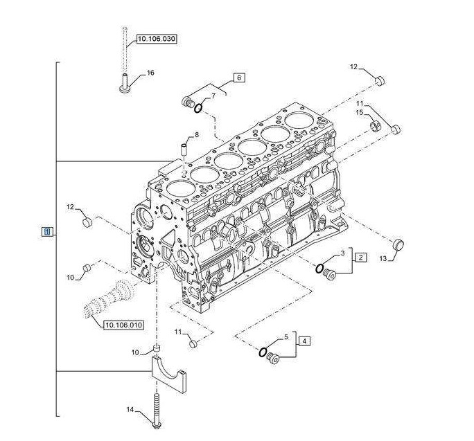 IVECO FPT F4HFE613Y Cylinder Block 504388602 - Bloco do motor por Trator: foto 1 IVECO FPT F4HFE613Y Cylinder Block 504388602 - Bloco do motor por Trator: foto 1
