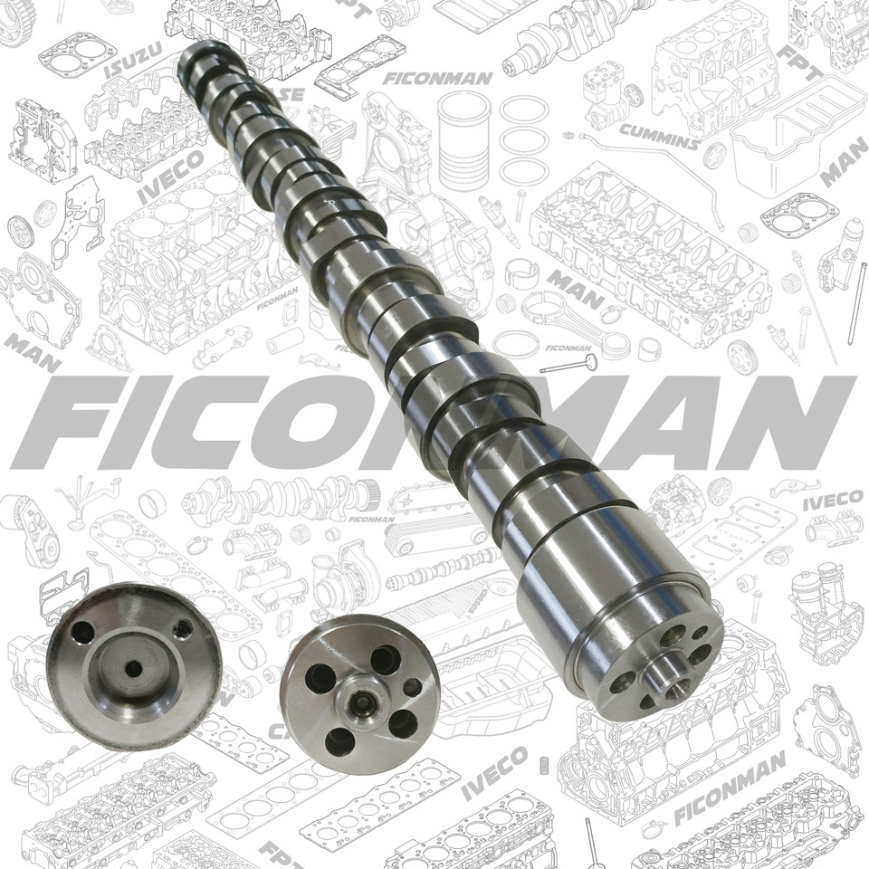 IVECO FPT IVECO Cursor8 F2BE0682/F2BE0642 CNG/BUS Camshaft 504021906, 504037387, 504154373 - Árvore de cames por Camião: foto 2 IVECO FPT IVECO Cursor8 F2BE0682/F2BE0642 CNG/BUS Camshaft 504021906, 504037387, 504154373 - Árvore de cames por Camião: foto 2