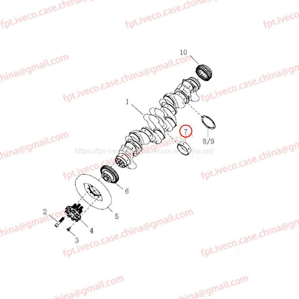 MAN D2066 Main bearing 01113-6082 - Engine bearing: foto 1 MAN D2066 Main bearing 01113-6082 - Engine bearing: foto 1