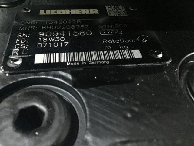 Bomba hidráulica novo Liebherr A4VG110: foto 8