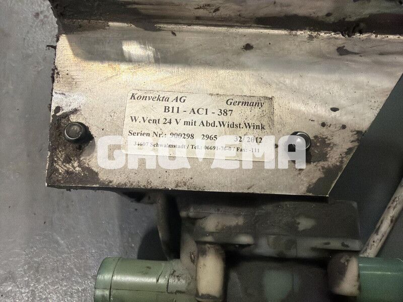 Liebherr A904C Li / A900C Li / A944C Li / A934C Li / A924B Li / R900C Li / R900B Li / A954B Li / A954C Li - Válvula: foto 2 Liebherr A904C Li / A900C Li / A944C Li / A934C Li / A924B Li / R900C Li / R900B Li / A954B Li / A954C Li - Válvula: foto 2