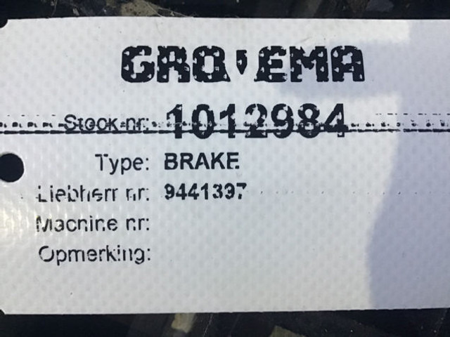 Liebherr Brake - Disco de freio: foto 4 Liebherr Brake - Disco de freio: foto 4