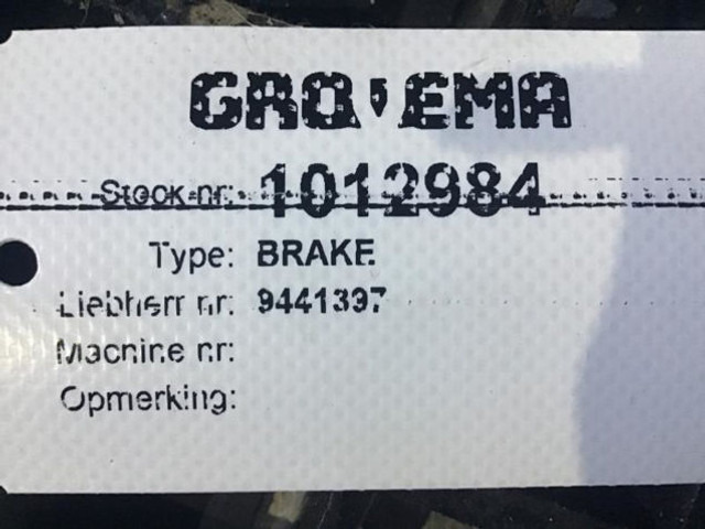 Disco de freio Liebherr Brake: foto 8