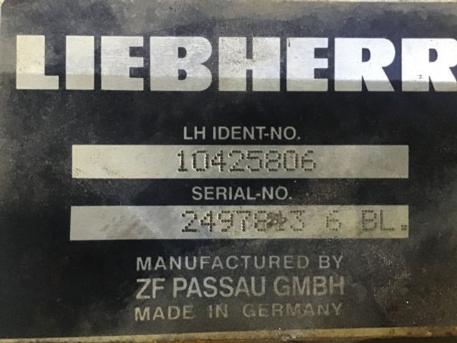 Liebherr Differential - Diferencial: foto 4 Liebherr Differential - Diferencial: foto 4