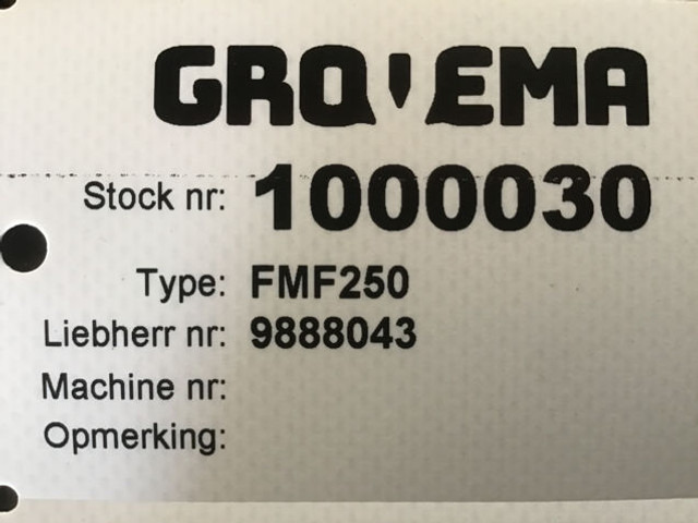 Liebherr FMF250 / 00.010.545083 / 9888043 - Motor hidráulico: foto 4 Liebherr FMF250 / 00.010.545083 / 9888043 - Motor hidráulico: foto 4