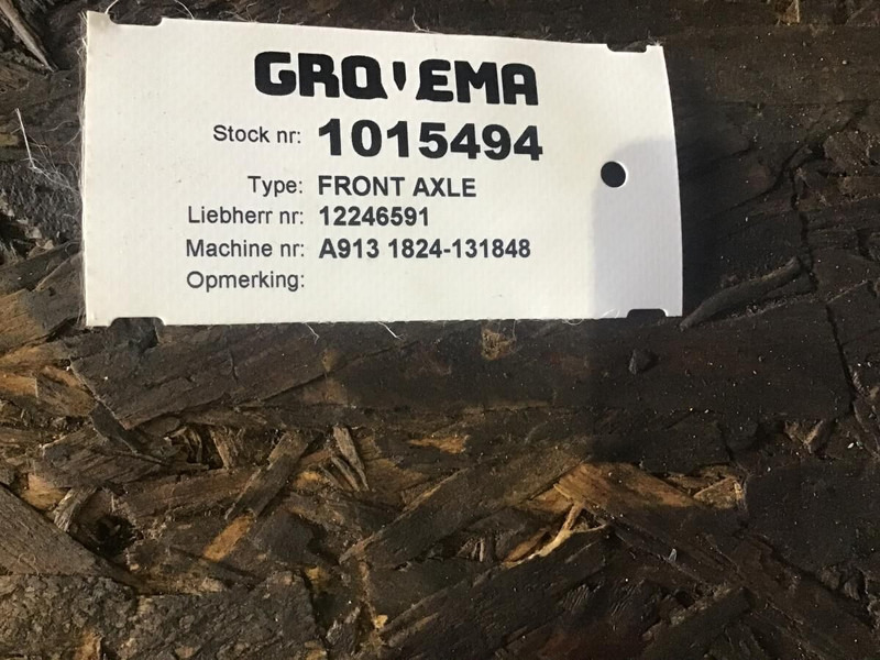 Liebherr Front Axle - Eixo e peças: foto 1 Liebherr Front Axle - Eixo e peças: foto 1