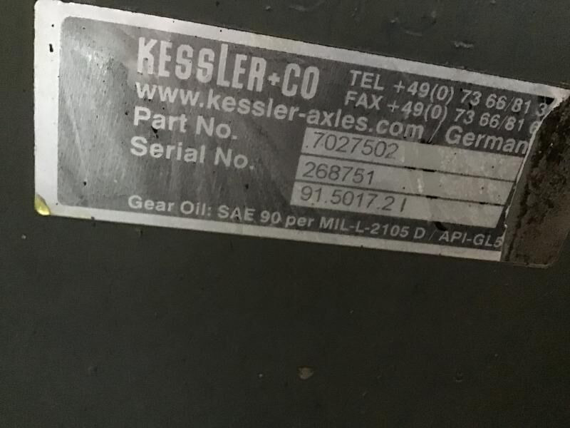 Liebherr Front Axle - Eixo dianteiro: foto 3 Liebherr Front Axle - Eixo dianteiro: foto 3