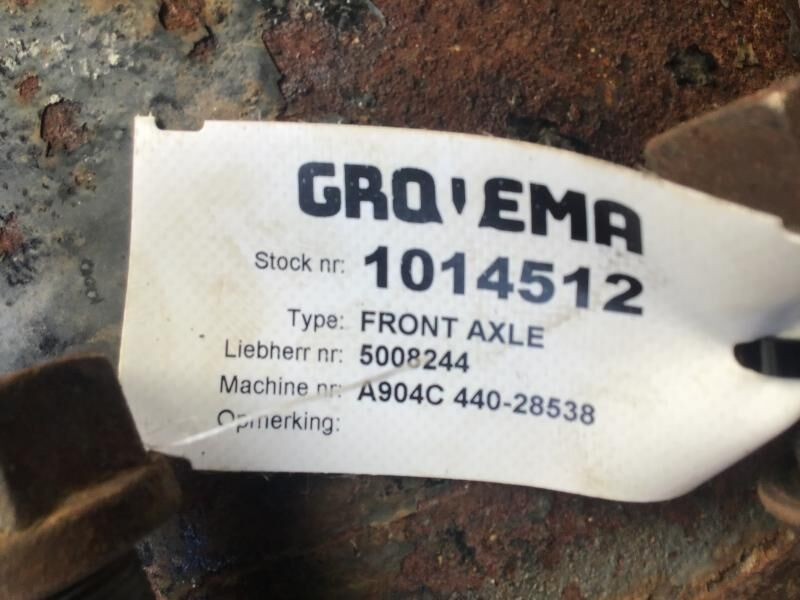 Liebherr Front Axle - Eixo e peças: foto 3 Liebherr Front Axle - Eixo e peças: foto 3