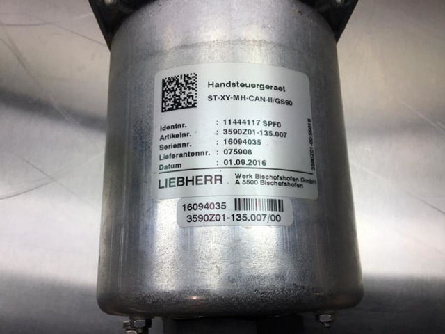 Liebherr Pilo Control Unit - Manete de mudanças: foto 5 Liebherr Pilo Control Unit - Manete de mudanças: foto 5