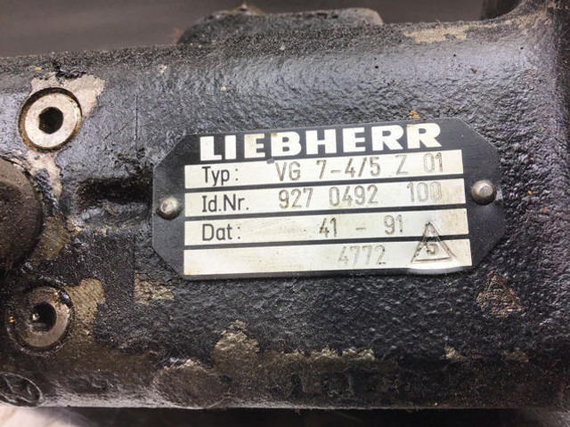 Liebherr Pilot Control Unit - Manete de mudanças: foto 4 Liebherr Pilot Control Unit - Manete de mudanças: foto 4