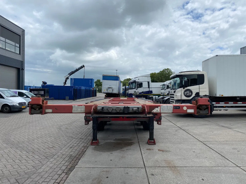 Broshuis MFCC / 2x Extendable / SAF + Disc Brakes / 1x Lift Axle / 45FT - Semi-reboque transportador de contêineres/ Caixa móvel: foto 5 Broshuis MFCC / 2x Extendable / SAF + Disc Brakes / 1x Lift Axle / 45FT - Semi-reboque transportador de contêineres/ Caixa móvel: foto 5