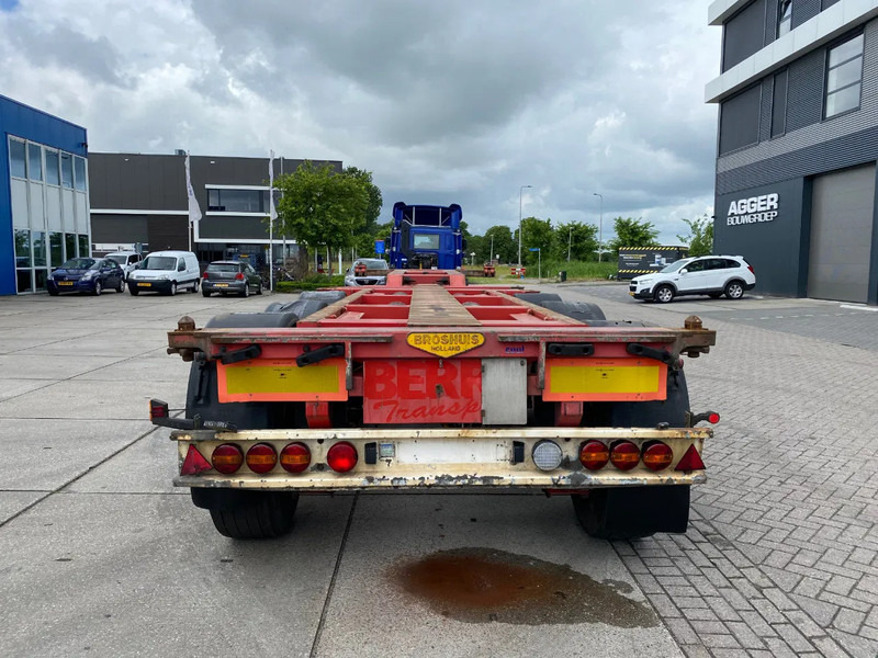 Broshuis MFCC / 2x Extendable / SAF + Disc Brakes / 1x Lift Axle / 45FT - Semi-reboque transportador de contêineres/ Caixa móvel: foto 2 Broshuis MFCC / 2x Extendable / SAF + Disc Brakes / 1x Lift Axle / 45FT - Semi-reboque transportador de contêineres/ Caixa móvel: foto 2