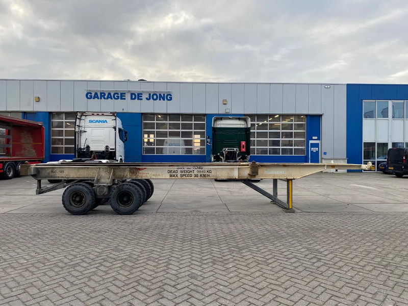 Buiscar 12 Stucks ! / 36 Ton / 20 FT - 30 FT / Skeletal / Port Trailer - Semi-reboque transportador de contêineres/ Caixa móvel: foto 4 Buiscar 12 Stucks ! / 36 Ton / 20 FT - 30 FT / Skeletal / Port Trailer - Semi-reboque transportador de contêineres/ Caixa móvel: foto 4