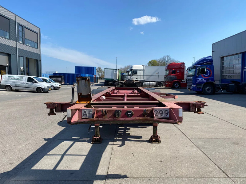 Burg 20 FT Container Chassis / BPW - Semi-reboque transportador de contêineres/ Caixa móvel: foto 5 Burg 20 FT Container Chassis / BPW - Semi-reboque transportador de contêineres/ Caixa móvel: foto 5