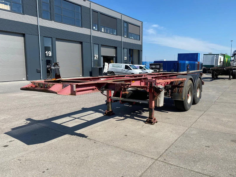 Burg 20 FT Container Chassis / BPW - Semi-reboque transportador de contêineres/ Caixa móvel: foto 4 Burg 20 FT Container Chassis / BPW - Semi-reboque transportador de contêineres/ Caixa móvel: foto 4