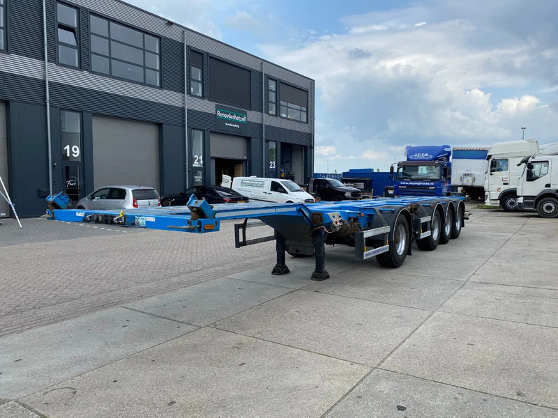 D-Tec CT-43-04D VCC-05 Combitrailer / 4 Axles / 1x Lift Axle - Semi-reboque transportador de contêineres/ Caixa móvel: foto 4 D-Tec CT-43-04D VCC-05 Combitrailer / 4 Axles / 1x Lift Axle - Semi-reboque transportador de contêineres/ Caixa móvel: foto 4