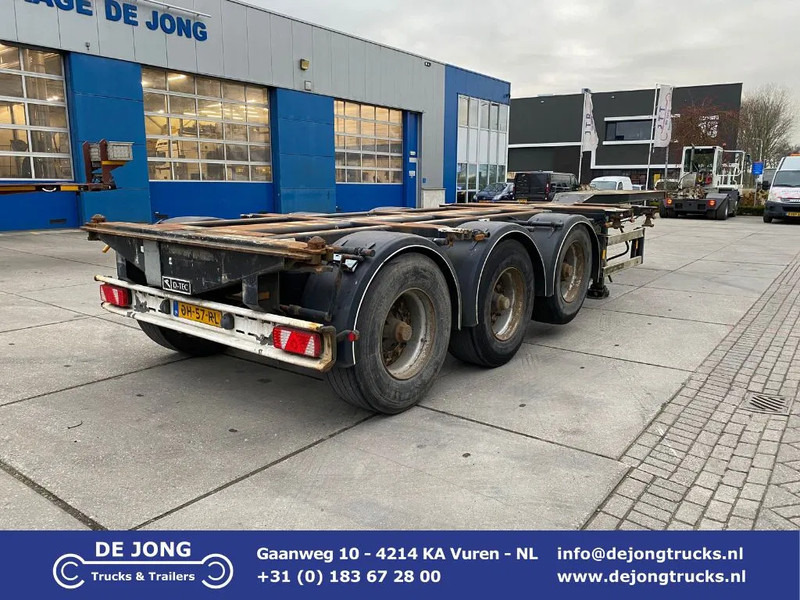 D-Tec FT-43-03V / Flexitrailer / 2x Extendable / BPW / 1x Lift Axle - Semi-reboque transportador de contêineres/ Caixa móvel: foto 1 D-Tec FT-43-03V / Flexitrailer / 2x Extendable / BPW / 1x Lift Axle - Semi-reboque transportador de contêineres/ Caixa móvel: foto 1